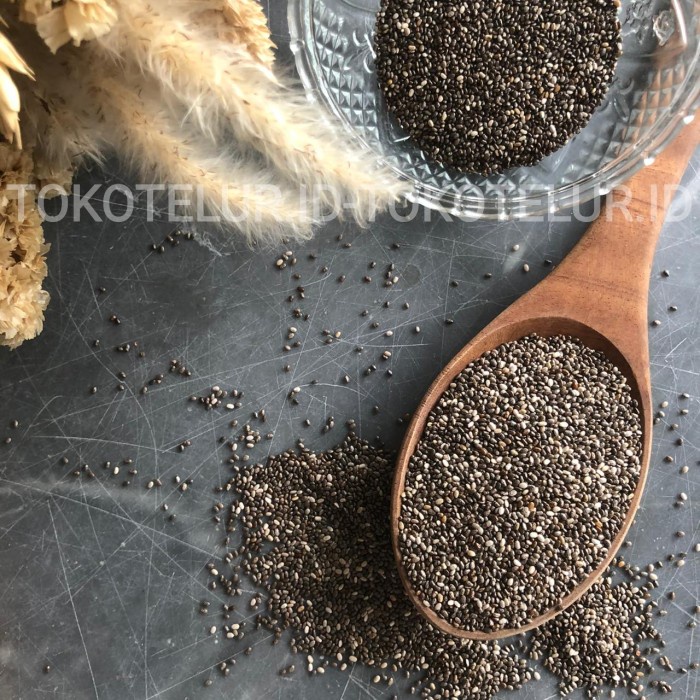 

Q12Sa Organic Black Chia Seed 250Gr / Chiaseed Hitam Organik D51qs448