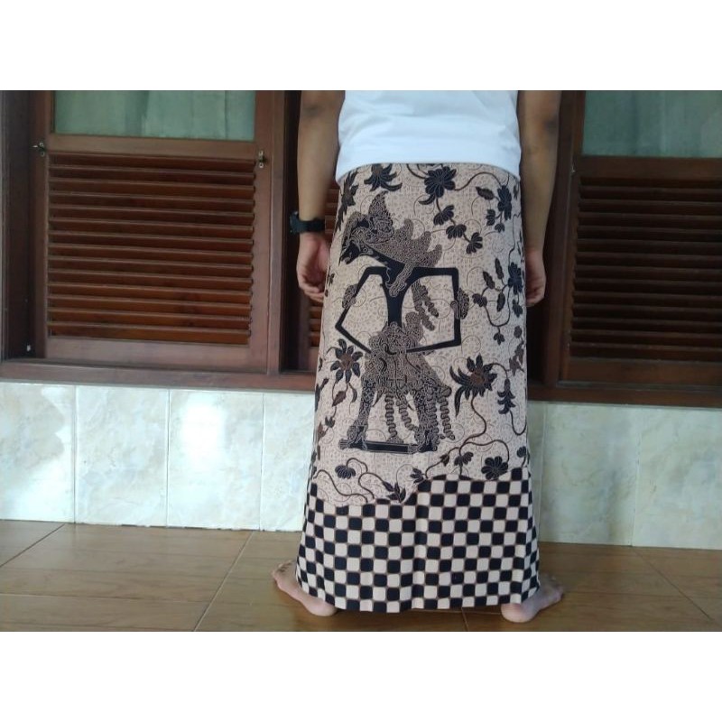 Sarung Batik Dewasa Motif Wayang Full Batik