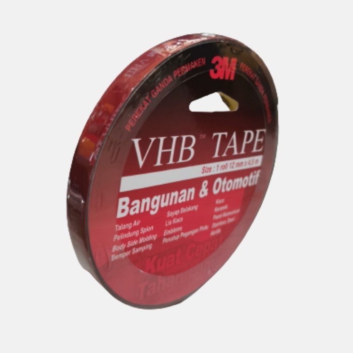 

Produk Unggulan Double Tape 3M Original Vhb 4900 / Perekat Emblem Mobil Bergaransi