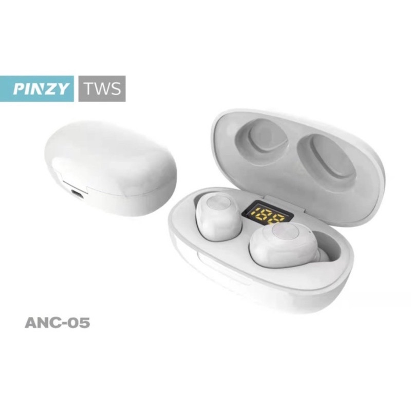 Headset Bluetooth TWS PINZY ANC-05 BT V5.0 Pure Bass - Headset Bluetooth ANC-05