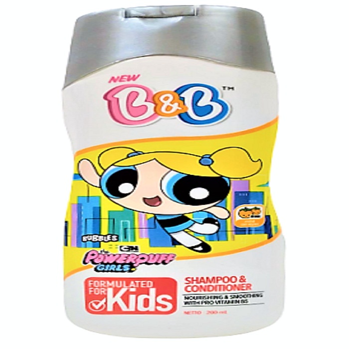 B&amp;B Kids Shampoo &amp; Conditioner Anak 100ml