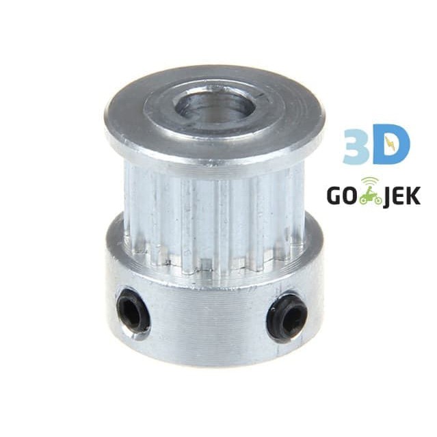 Reprap 3D Printer GT2.5 Timing Pulley 16 Teeth Aluminium Bore 5mm