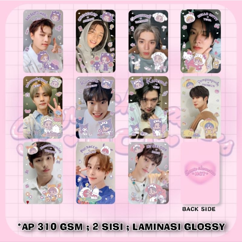 Photocard NCT Sanrio Lotte Cinema Unofficial (BACA DESKRIPSI)