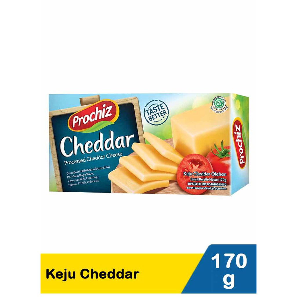 

Pro Chiz Cheddar Keju 170 Gr