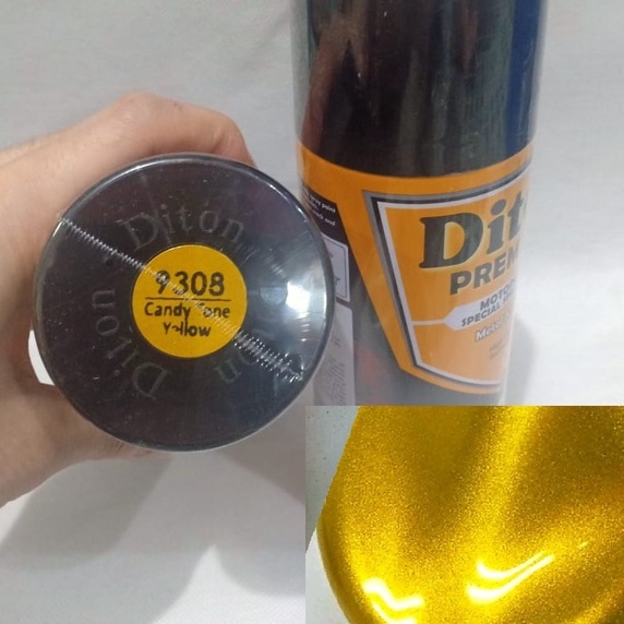 Pilok Pilox DITON Premium 9308 Candytone Yellow Candy Tone Kuning (400cc / 400ml)