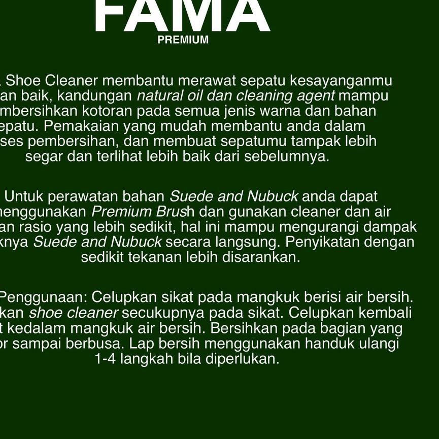✅HAPPY SHOPPING❤ Fama - Parfum Sepatu 100 Ml | Kualitas Premium| Anti Bakteri | Fama Shoe Cleaner | 