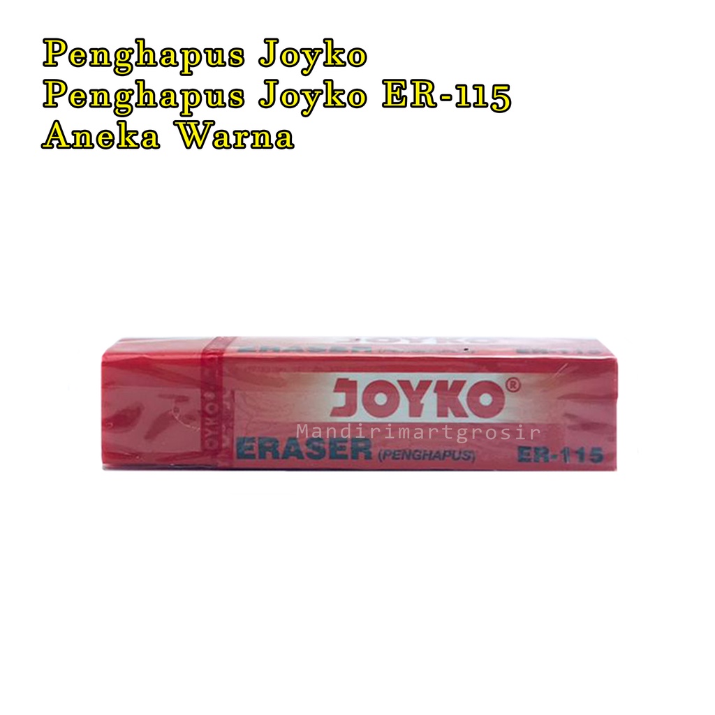 Penghapus / Joyko / Penghapus Joyko Aneka Warna