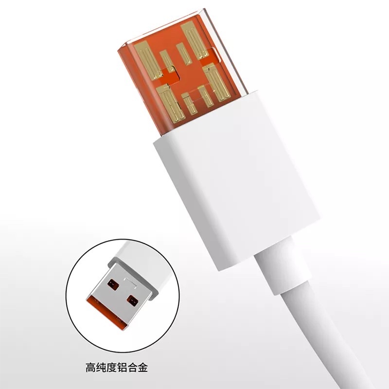 KABEL DATA REALME 5 PRO / XT / X2 PRO USB TYPE C SUPER VOOC