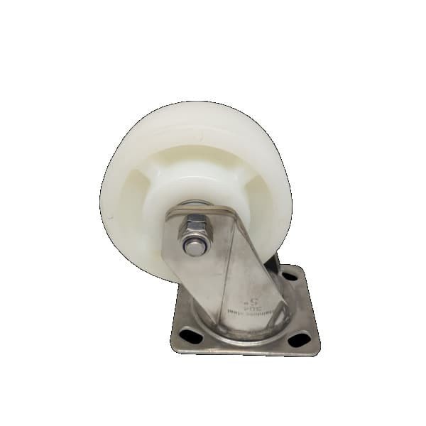 Roda Trolly / Troli / Troly Stainless Steel Nylon Nilon 6&quot; Inch Hidup ( Swivel ) Ranger Germany