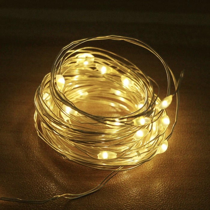 Lampu hias 300 PCS LED String 3M USB Remote Dekorasi Kamar pohon natal