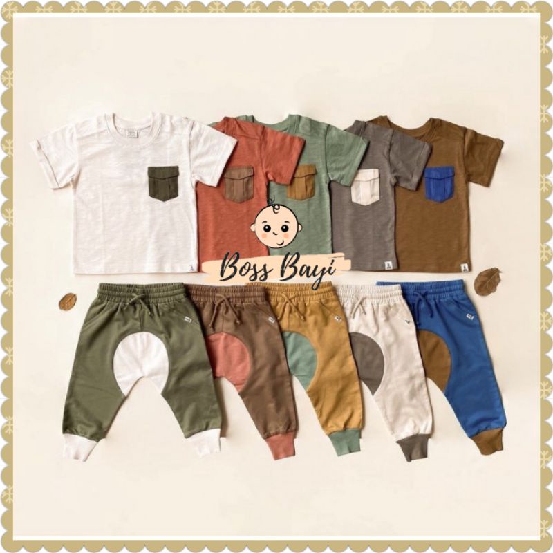 BOHOPANNA - Dual Joger Pants - Celana Joger Anak