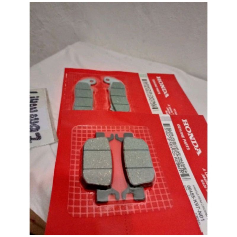 DISPAD KAMPAS REM DEPAN BELAKANG PCX 150 ADV 150 160 TIPE ABS