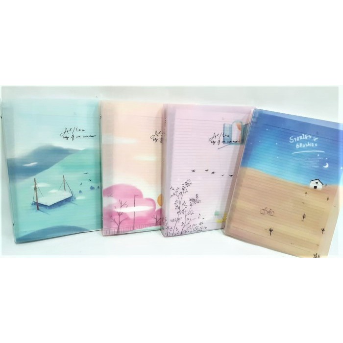 

READY BINDER NOTE B5 26 RING MAP BINDER KERTAS LOOSE LEAF LUCU PLASTIK TERLARIS