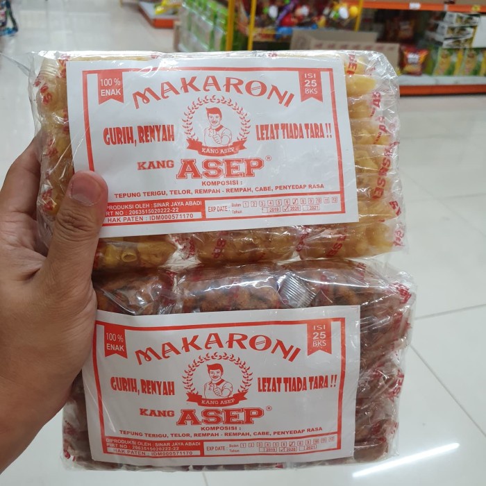 

PACK 25S - MACARONI KANG ASEP 25S / MAKARONI GURIH PEDAS atayatoko