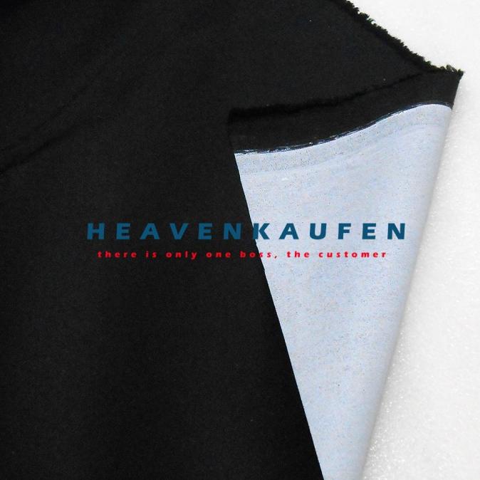 [[COD]] Bahan Kain Jaket Taslan Waterproof Hitam Meteran NEW Kode 218