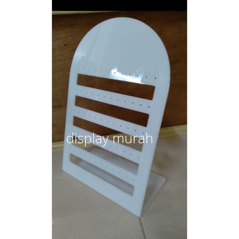 Display Anting Akrilik Anting 60 Lubang Stand Pajangan Aksesoris Perhiasan - BH