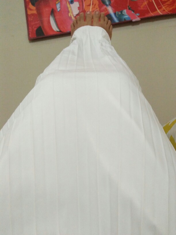 V356 - Rok Plisket Prisket Dalaman Furing Pleated Skirt Flare Skirt Mayung - 356fr.wht