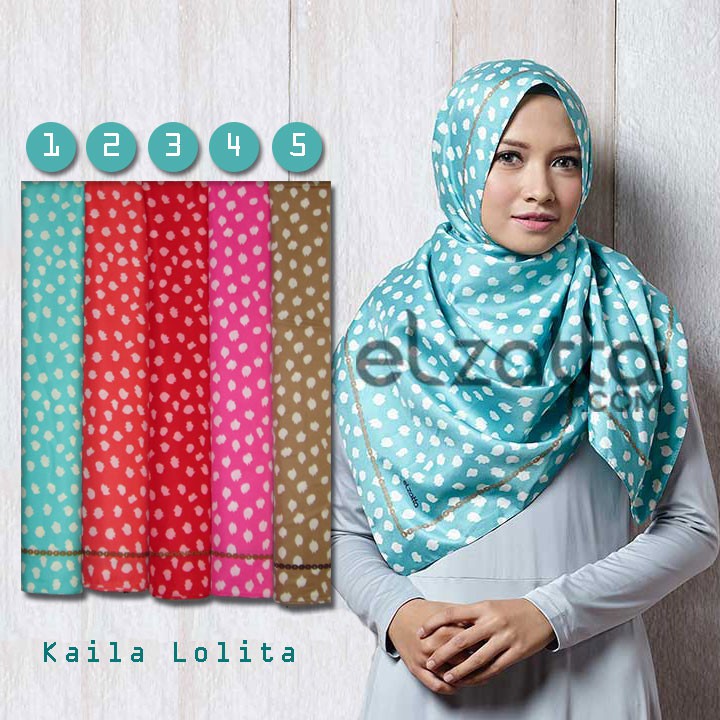 [Elzatta Hijab] Scarf elzatta Kaila lolita | Elzatta Ori | Elzatta Sale Promo