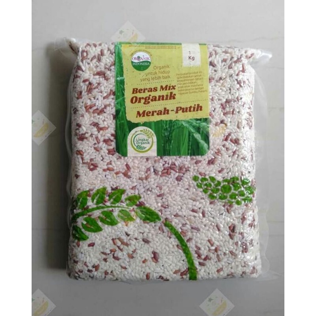 

beras organik mix merah putih uk. 1kg by lingkar organik