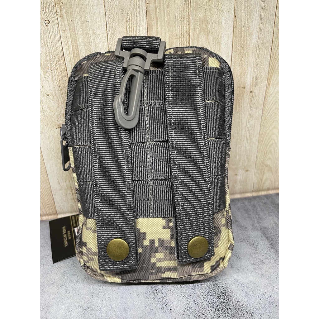 Sarung HP Tactical|Tempat HP Army|Kotak HP Import Silver Knight Loreng Acupad