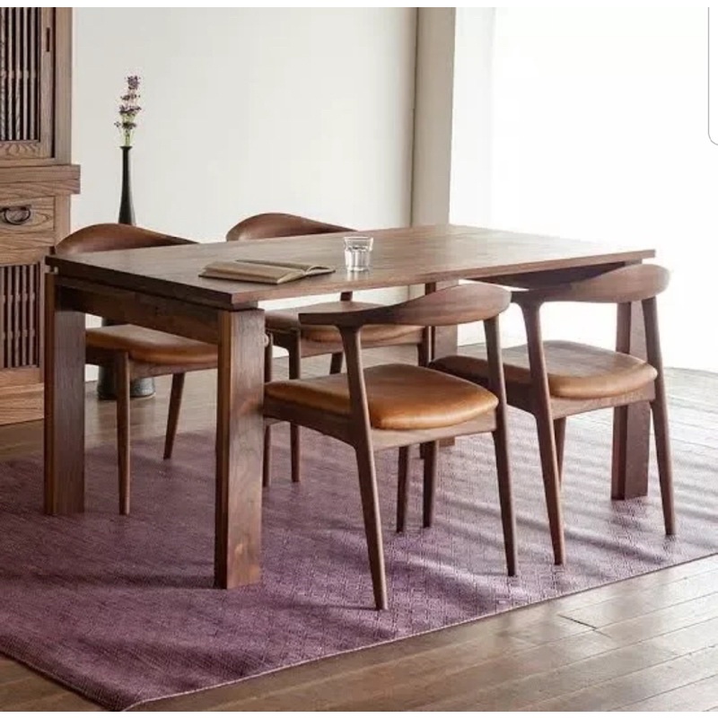 meja makan minimalis  dining set kayu jati  kursi makan k4 busa dudukan  meja makan k4 kayu jati mur