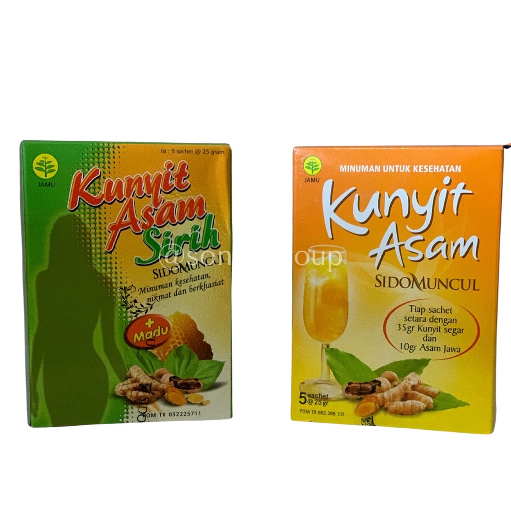 

SIdo Muncul - Kunyit Asam - Original - Sirih - Isi 5 Sachet