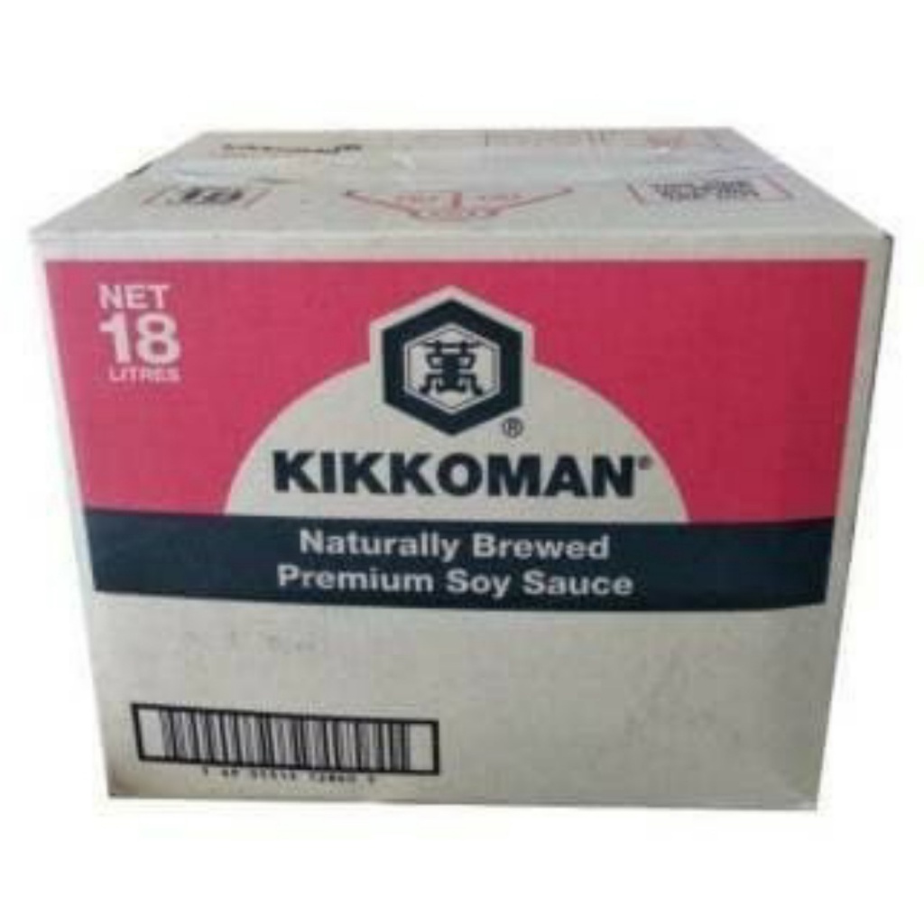 Kikkoman Shoyu Premium 18ltr (Khusus Ekspedisi)