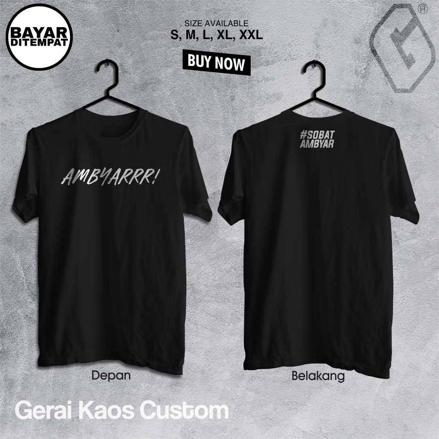 kaos distro sobat ambyar / kaos distro sobat didi kempot ambyar