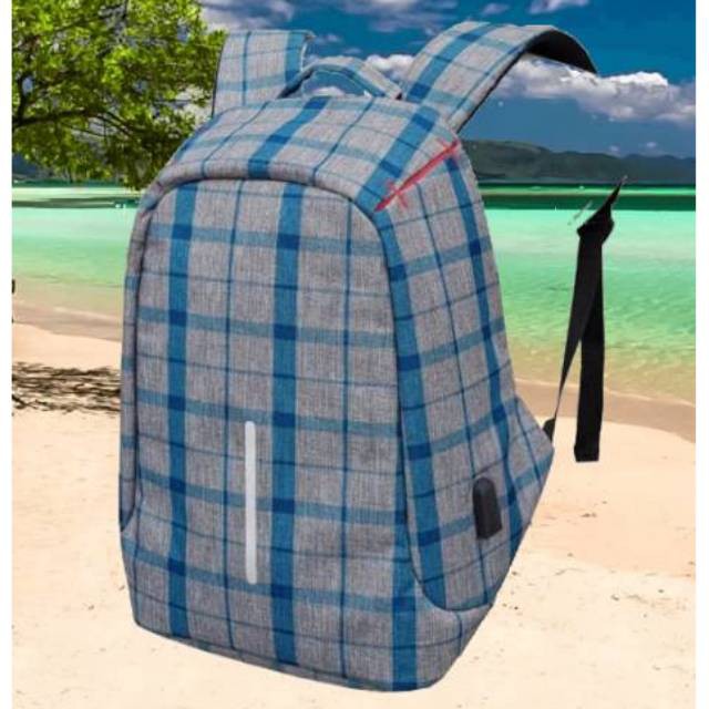 TAS ANTI MALING / RANSEL ANTI MALING / TAS PUNGGUNG ANTI MALING