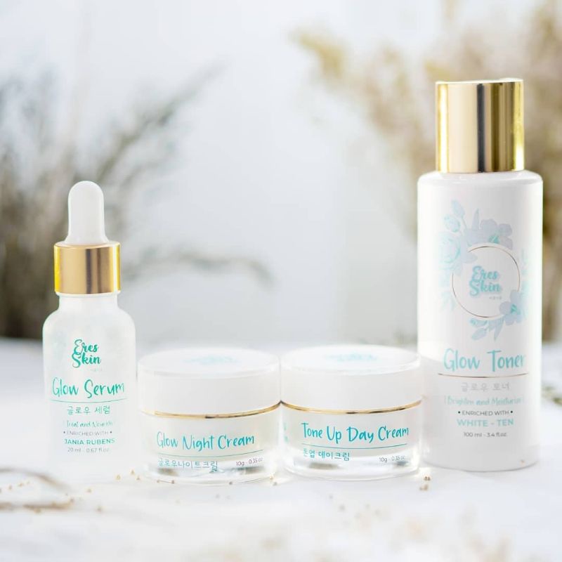 Paket Cream Glowing Pemutih Whitening "ERESSKIN"