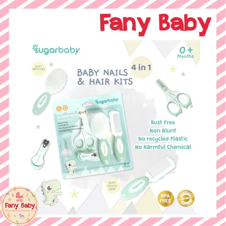 SUGAR BABY 4 IN 1 BABY NAIL &amp; HAIR KITS