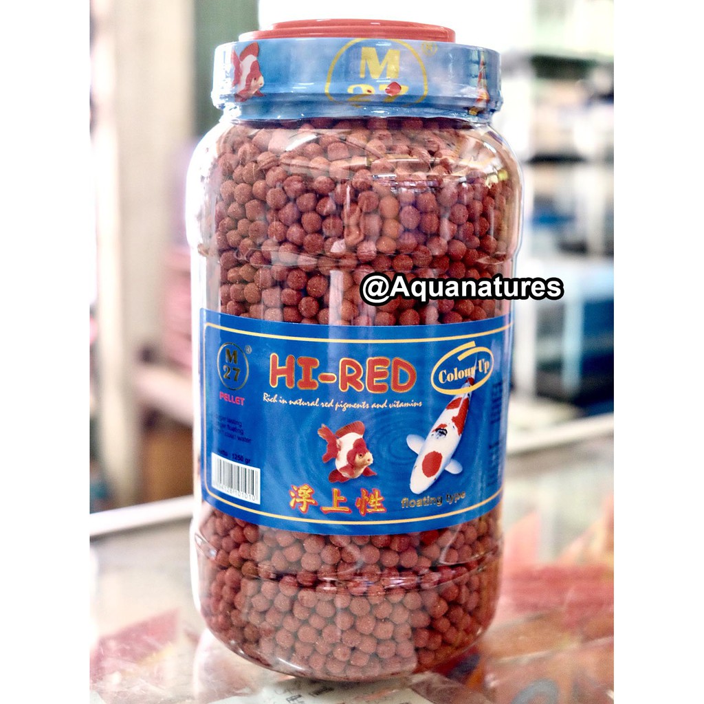 

Pakan Ikan Koi HI-RED Toples 1250gr Medium/5mm