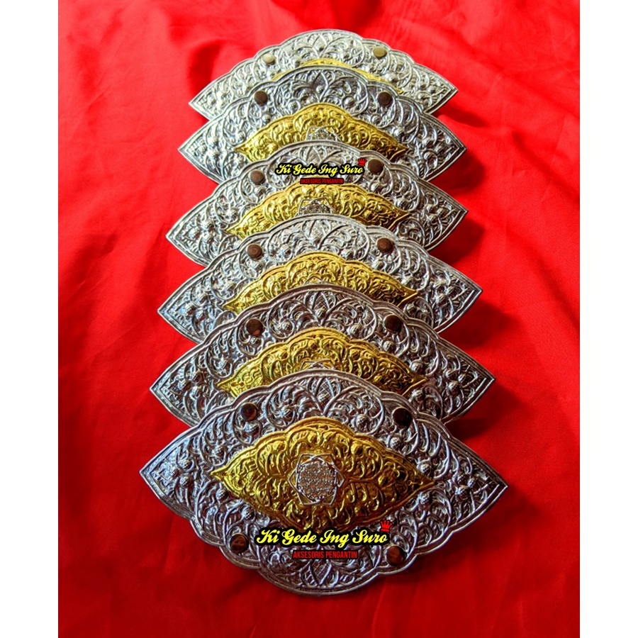 Kepala Pending Kain Pengantin/ Ikat Pinggang/ Sabuk Tari/ Badong Timang Palembang Jawa Lampung