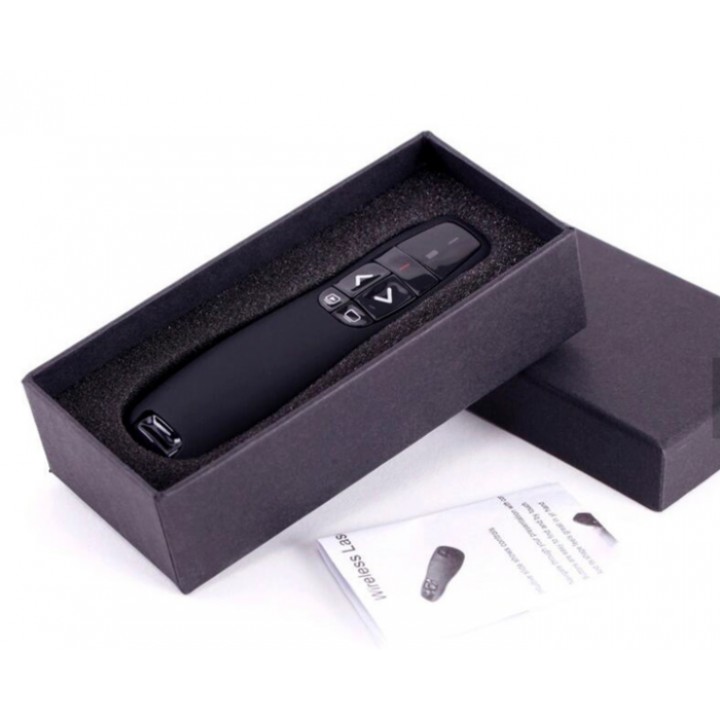 R400 - Wireless Presenter 2.4GHz Remote with Laser Pointer