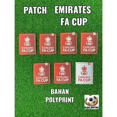 PASANG PATCH Emirates FA Cup TERBARU