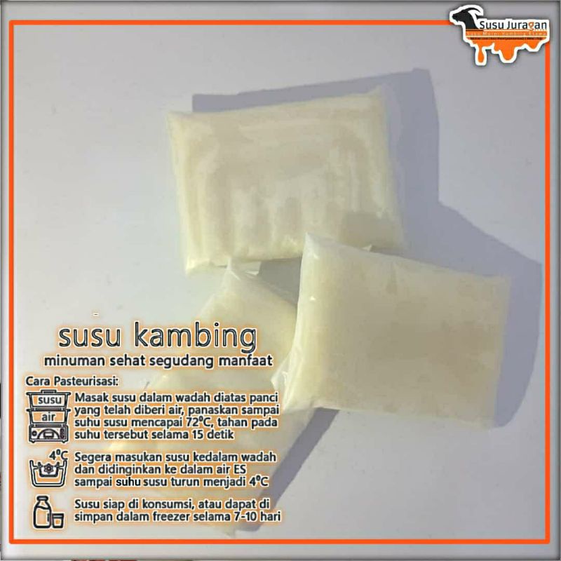 

Susu Murni Kambing Etawa kemasan bantal murah