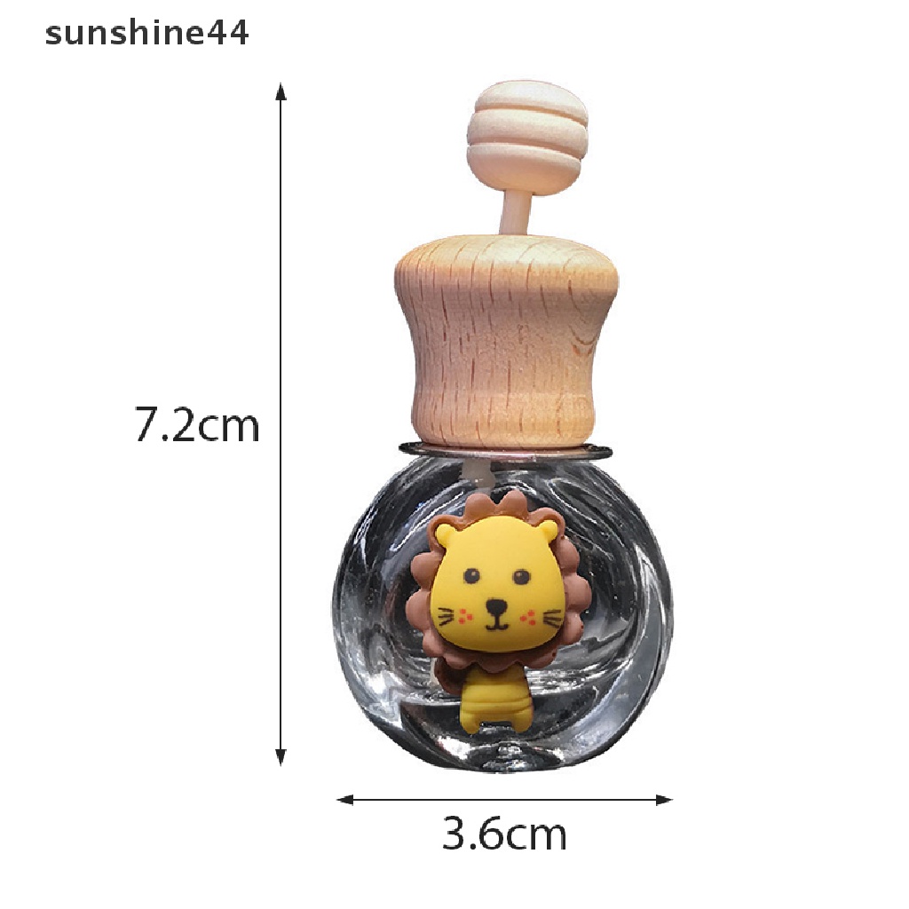 Sunshine Botol Kaca Kosong Diffuser Parfum / Minyak Esensial Untuk Mobil