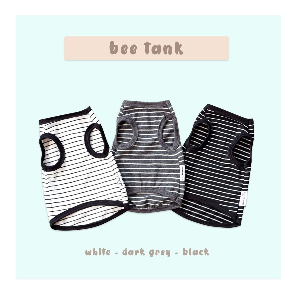 POMAPOO - Baju Kucing dan Baju Anjing Bee Tank