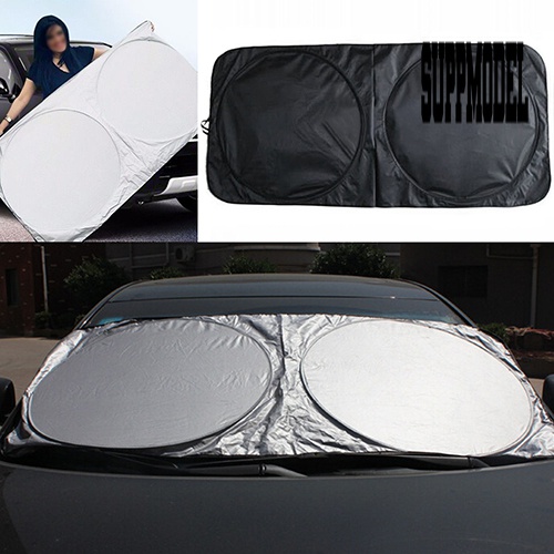 Cover Pelindung Kaca Depan Mobil Model Lipat Ukuran Jumbo