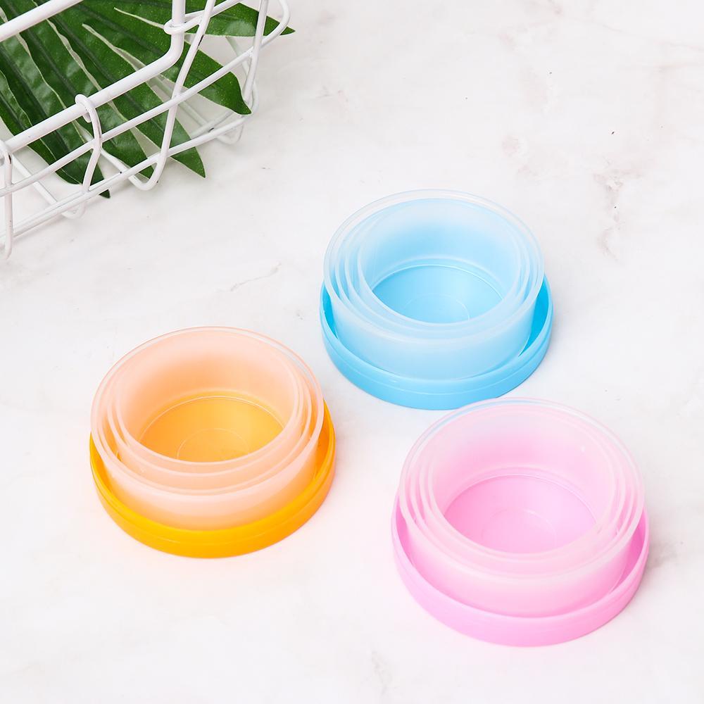 Populer Collapsible Plastic Cup Household Portable Lipat Dapur &amp; Makan Minum Mug