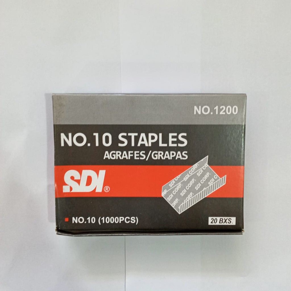 

Staples SDI Ukuran No.10 / Staples Kecil SDI / Staples No.1200 SDI