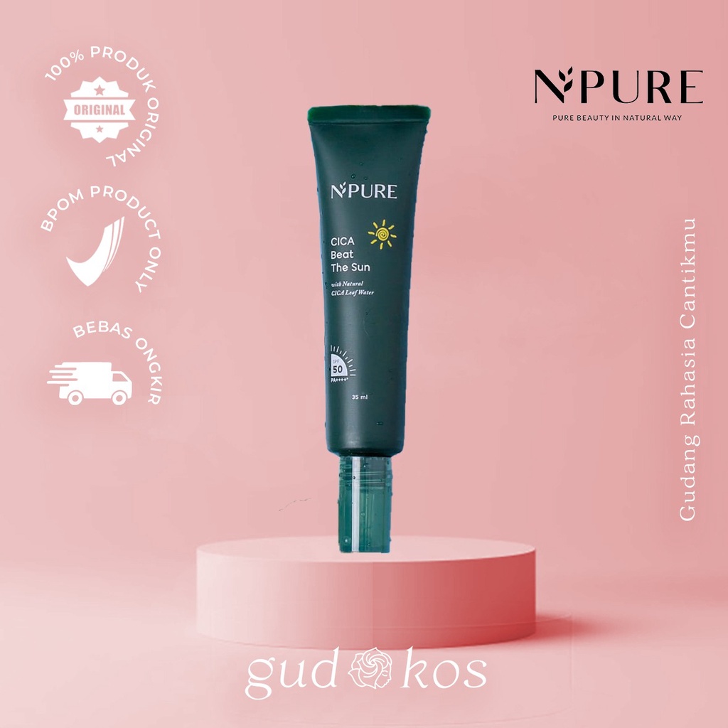 NPURE - N'pure Cica Beat The Sun SPF 50 Sunscreen / Sunblock / Tabir Surya