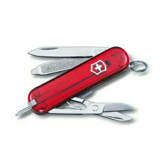 

Victorinox Signature Alat Saku Dengan Pulpen - Merah