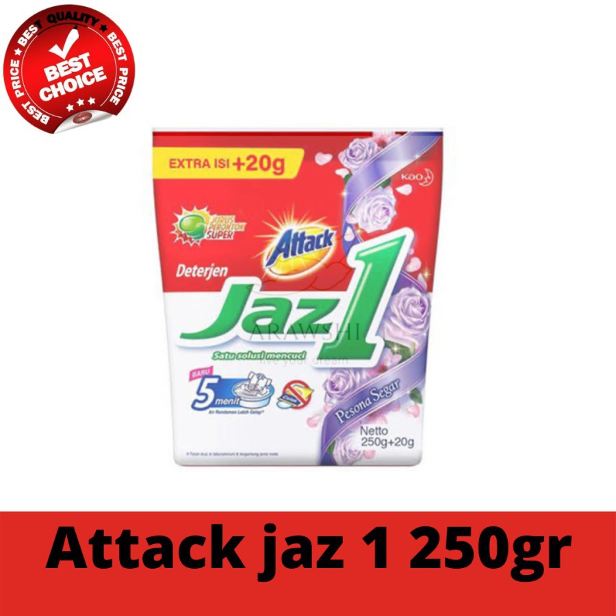 Detergen ATTACK JAZ 1 250GR deterjen