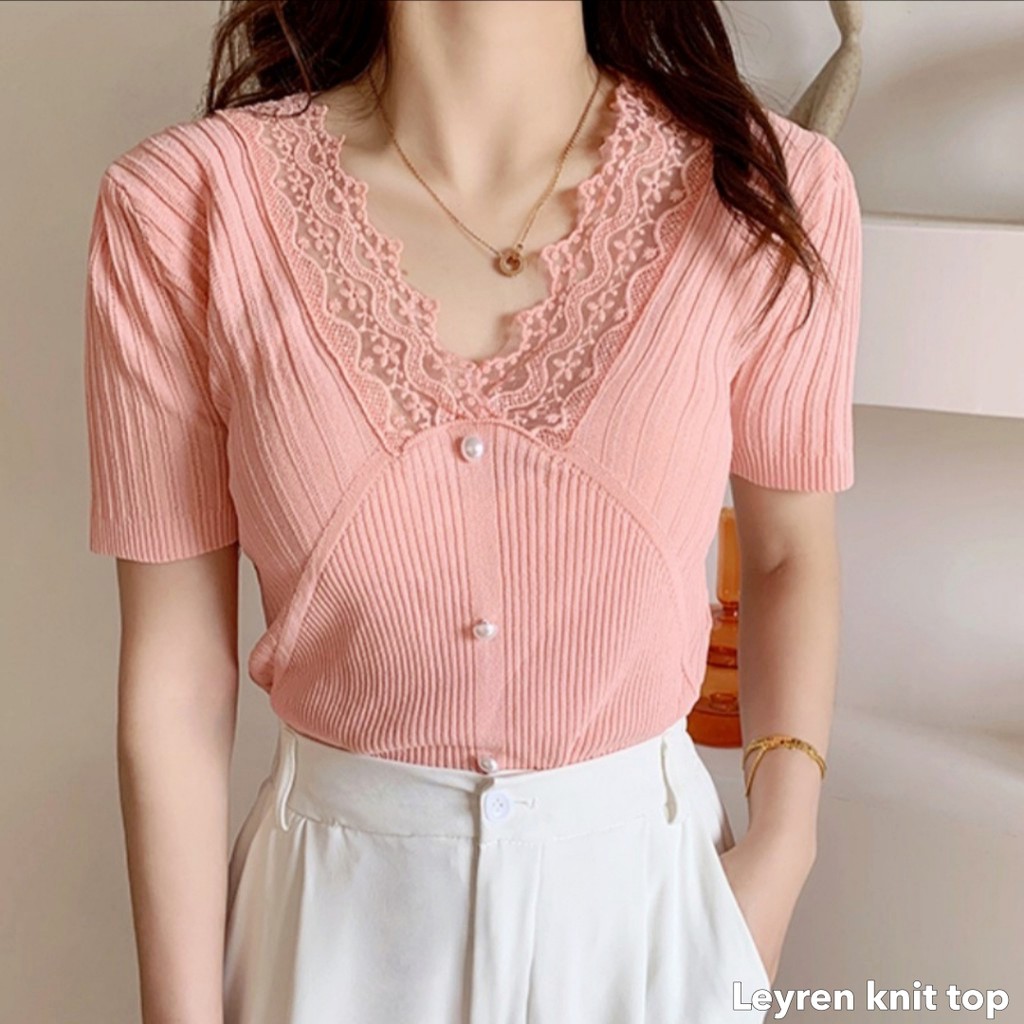 Leyren knit top -Thejanclothes