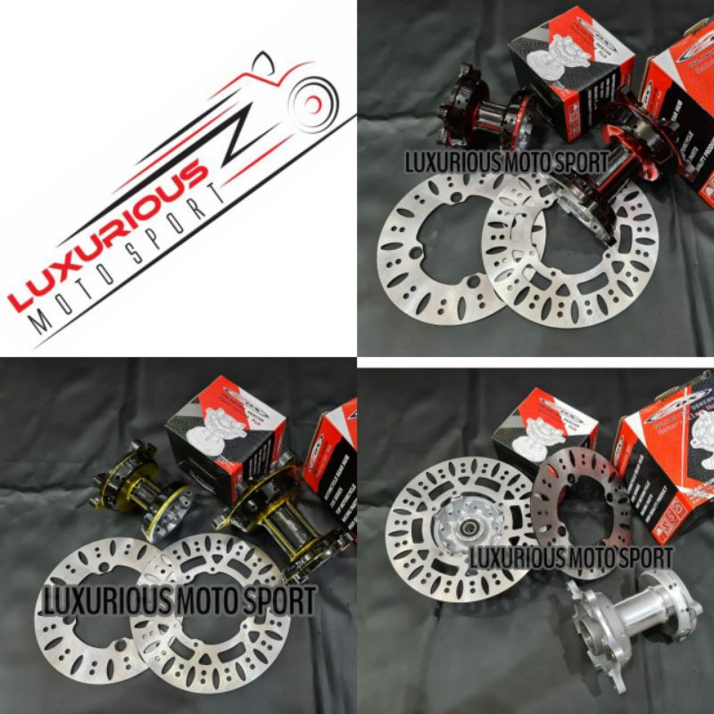 tromol zox crf 150 tromol depan belakang crf150 hole 36 tromol set crf