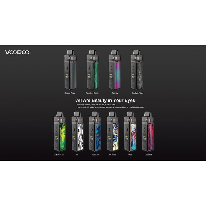 Authentic Voopoo VINCI Pod VW Kit 1500mAh