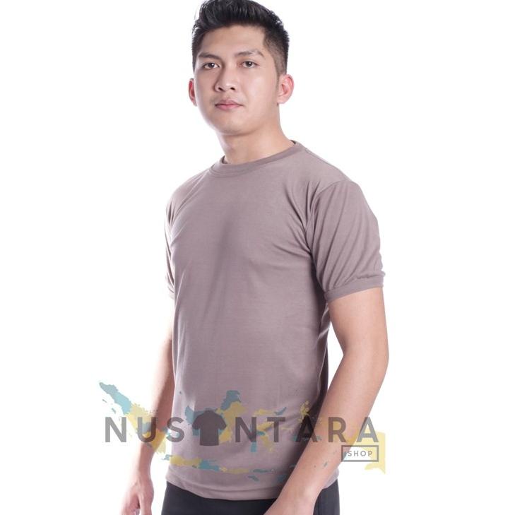 MURAH MERIAHKaos Polos Coklat Navy Hitam Putih Army Kerah Pendek Kaos Satpam Security Kaos Polisi T