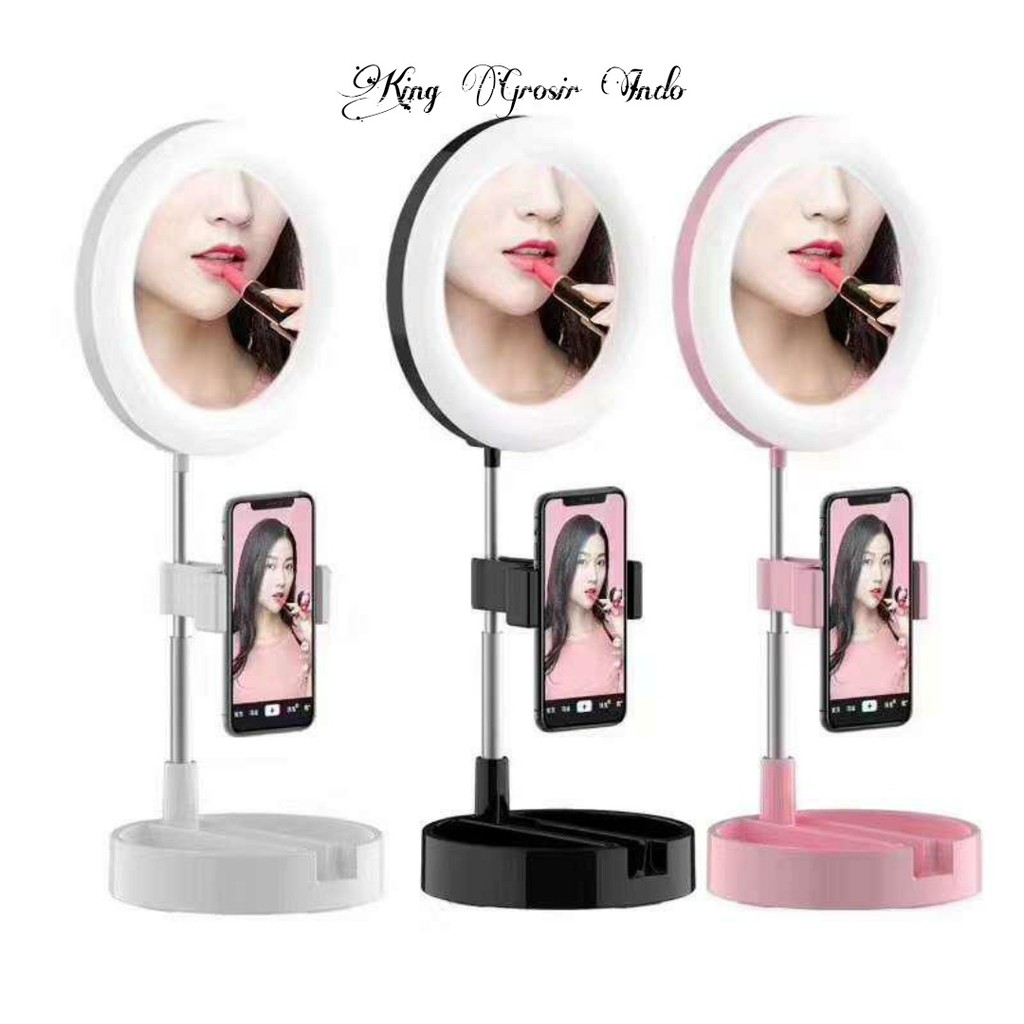 Ring Light Live Makeup Multipurpose Desk Lamp ( G3 ) / Lampu Selfie Makeup