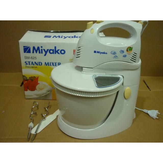 MIYAKO Stand Mixer 3,5 LIter / Mixer Com SM 625 - Garansi Resmi 1 Tahun